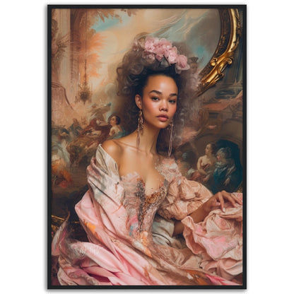 »Playful Rococo Masquerades« poster