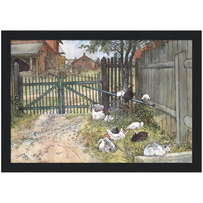 »Grinden« av Carl Larsson