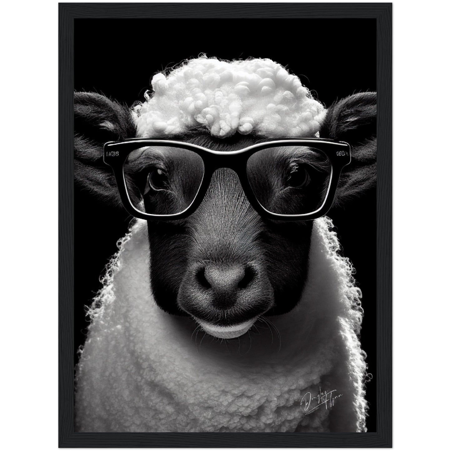 »Wolly Wisdom« retro poster