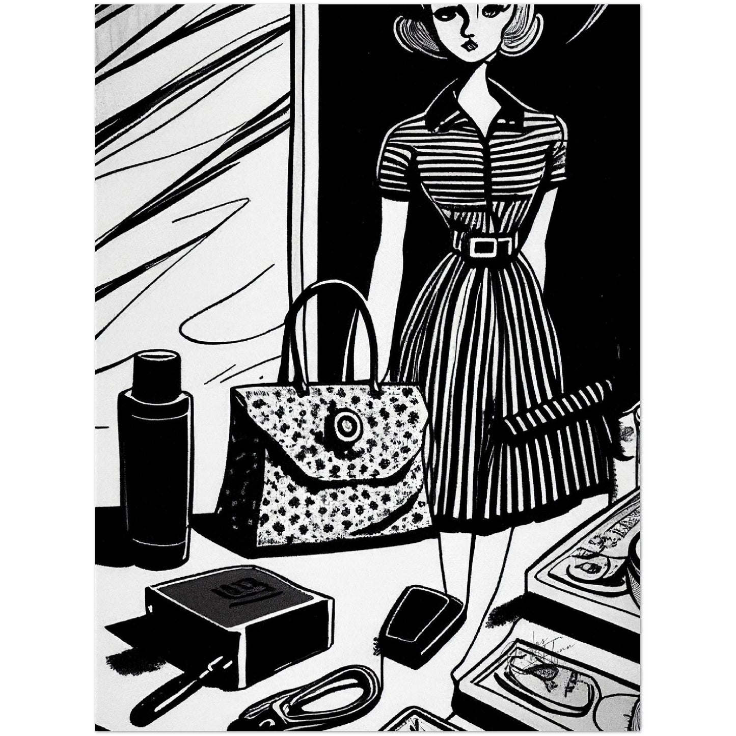 »ShopUntil YouDropPt2« retro poster