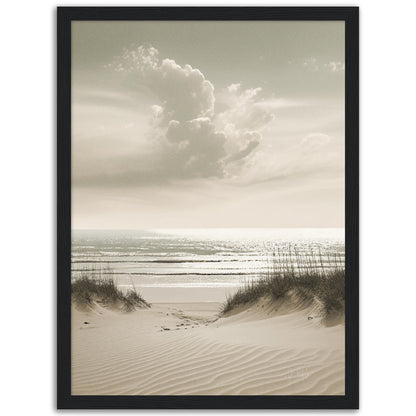 »Sand and Sea« designposter