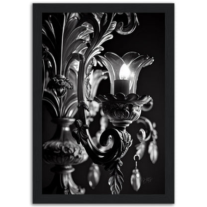 »Chandelier Reflections« poster