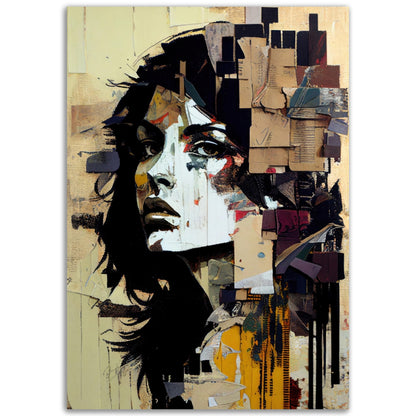 »Multifaceted Portrait« retroposter