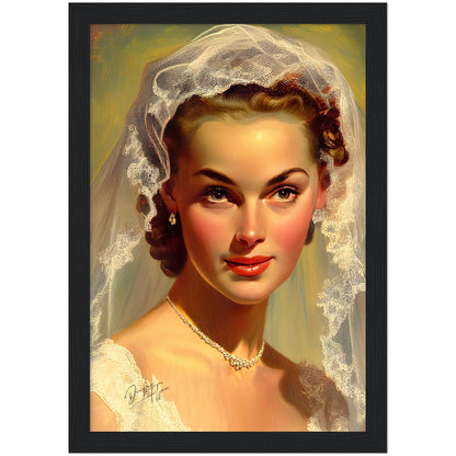 »Wedding Memories« retro poster