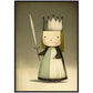 »Fussy Little Princess« retro poster