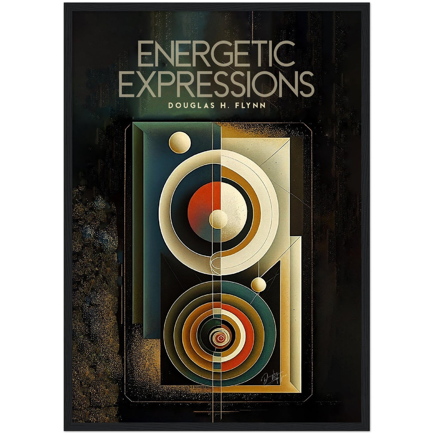 »Energetic Expressions« merch poster