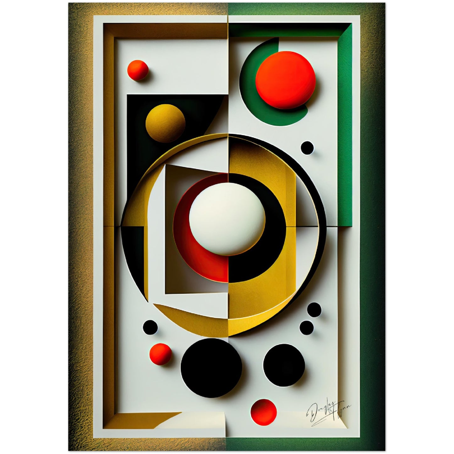 »Radiant Dynamics« retro poster
