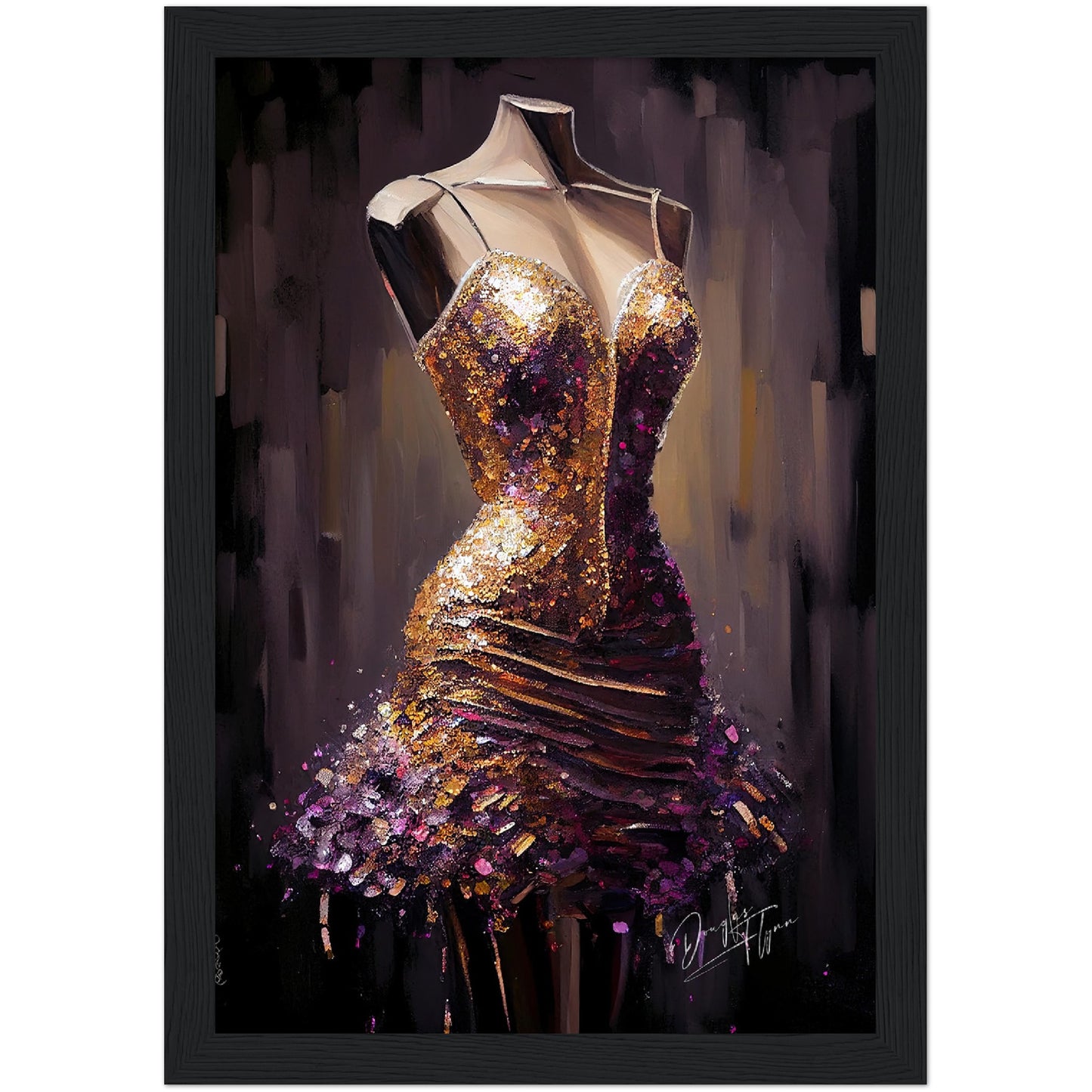 »Lavender Luminance Dress«