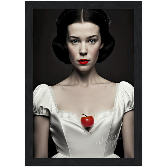 »Snow White Sophistication« retro poster