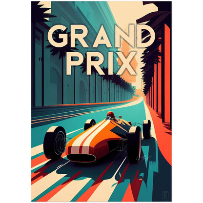 »Legacy Le Mans« retro poster