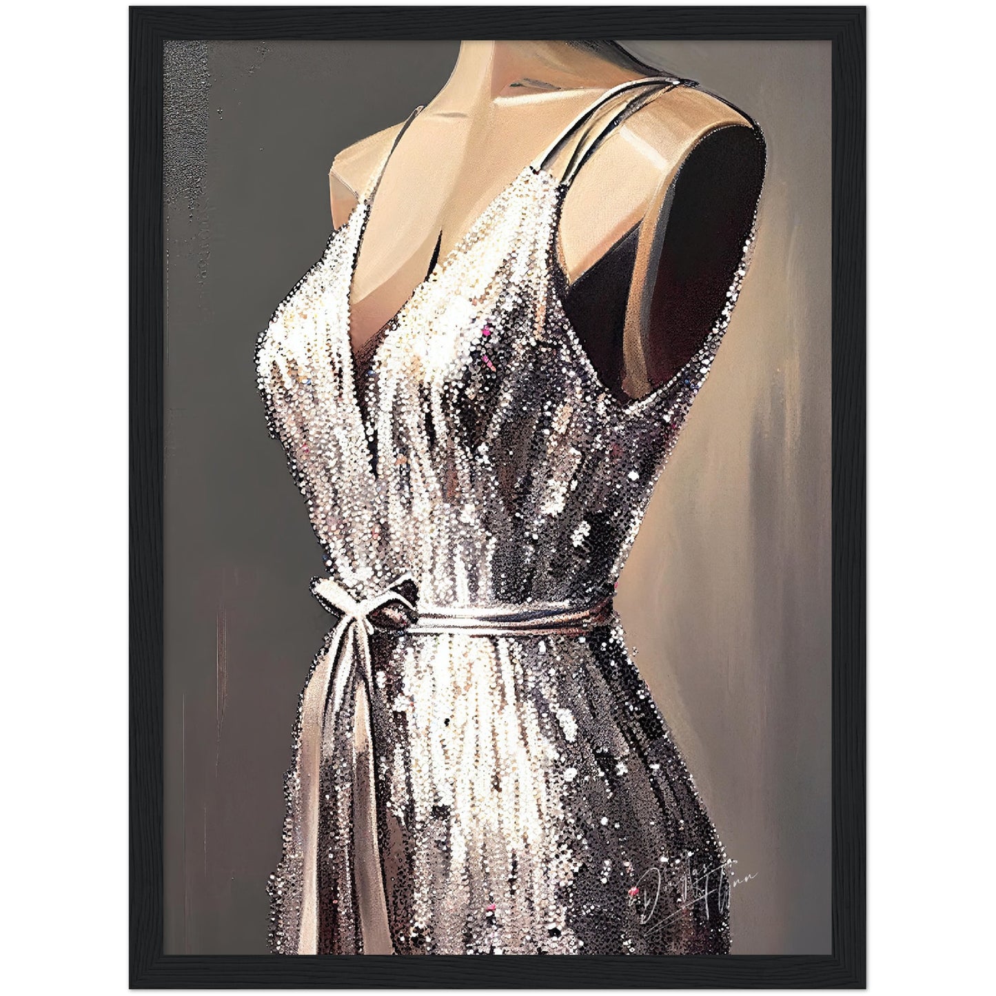 »Shiny Sequin Shift«