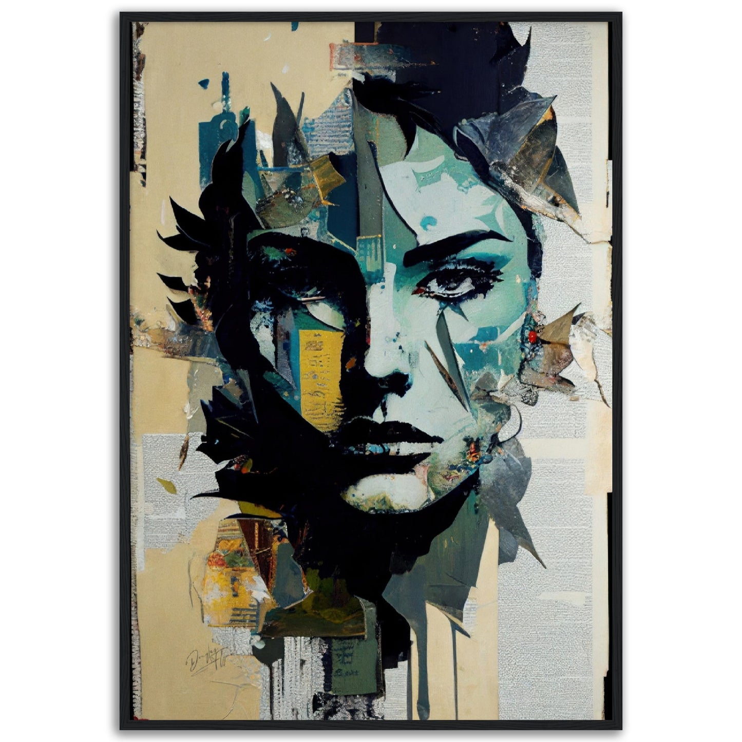 »Portrait Tapestry« retroposter
