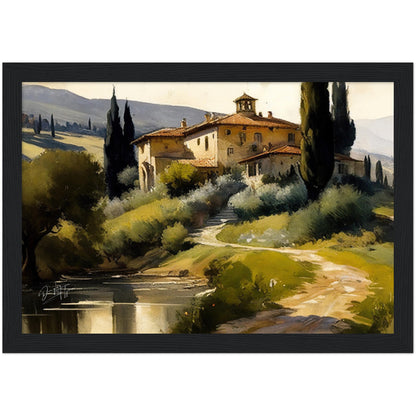 »Sun-Soaked Hills of Tuscany«