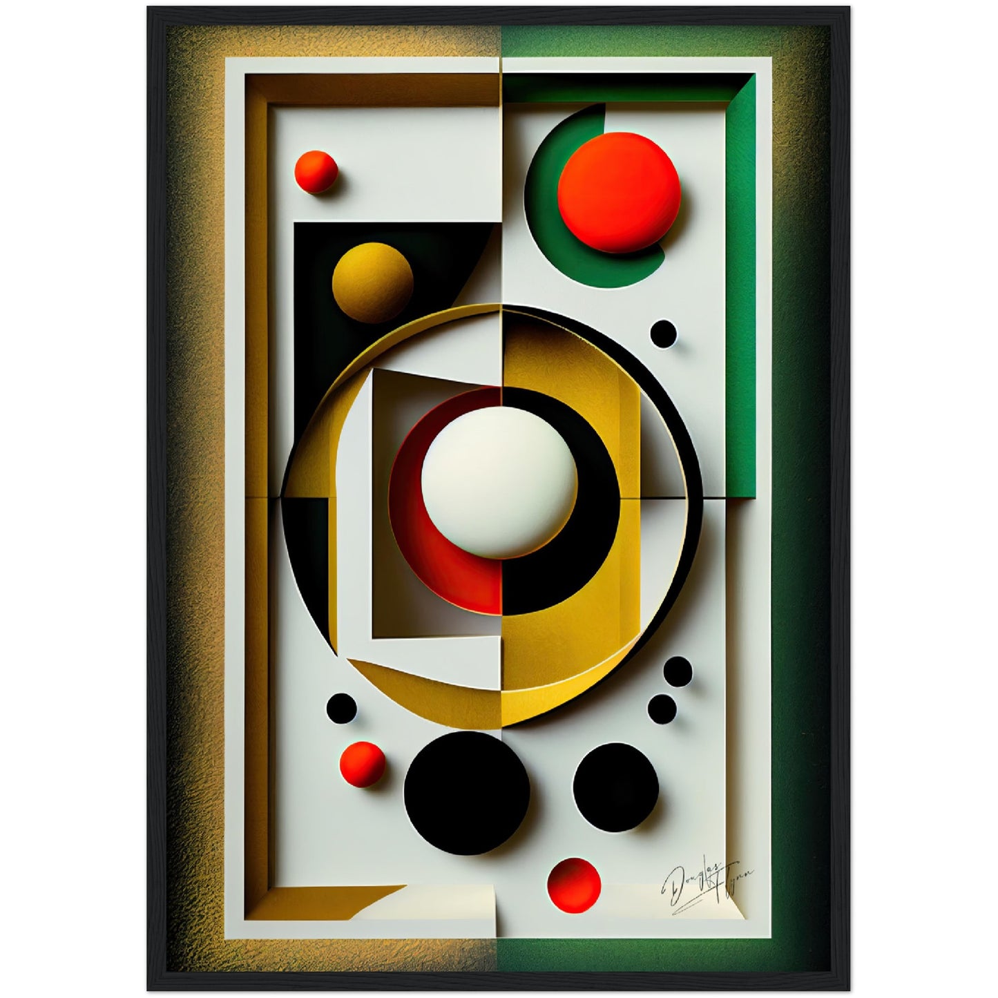 »Radiant Dynamics« retro poster