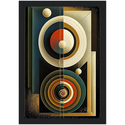 »Chromatic Chaos Theory« retro poster