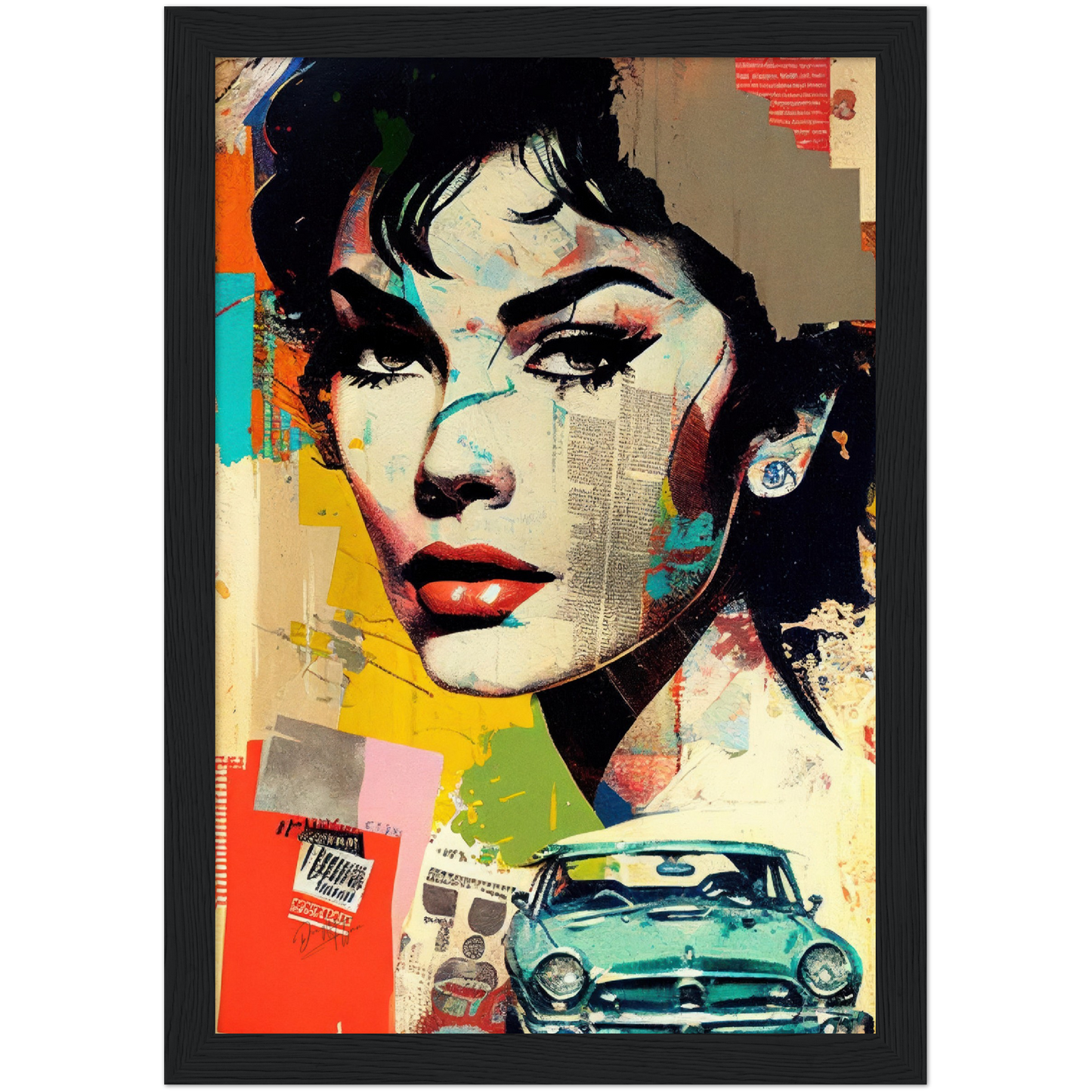 »Identity Mix« retroposter