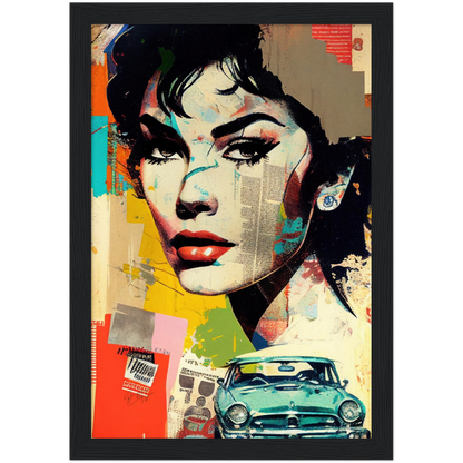 »Identity Mix« retroposter