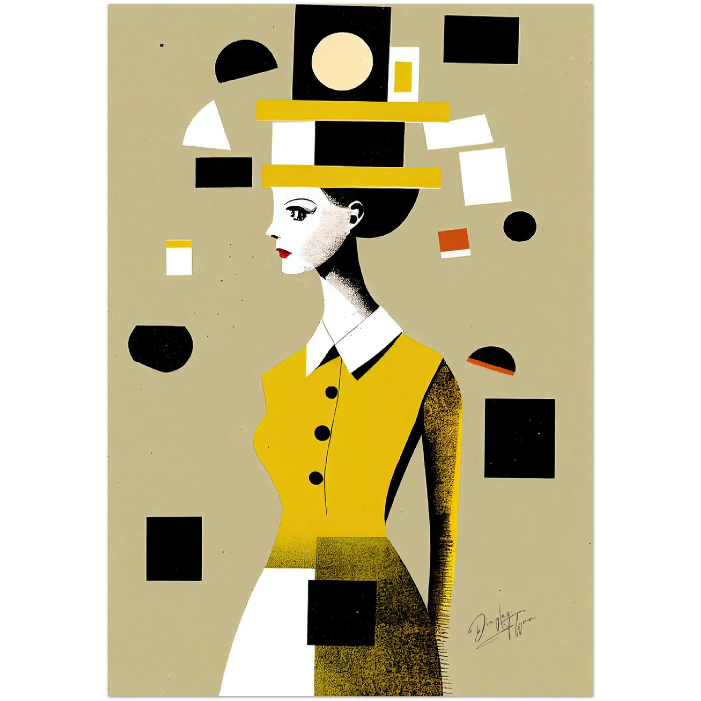 »Celebrating Friendship« retro poster