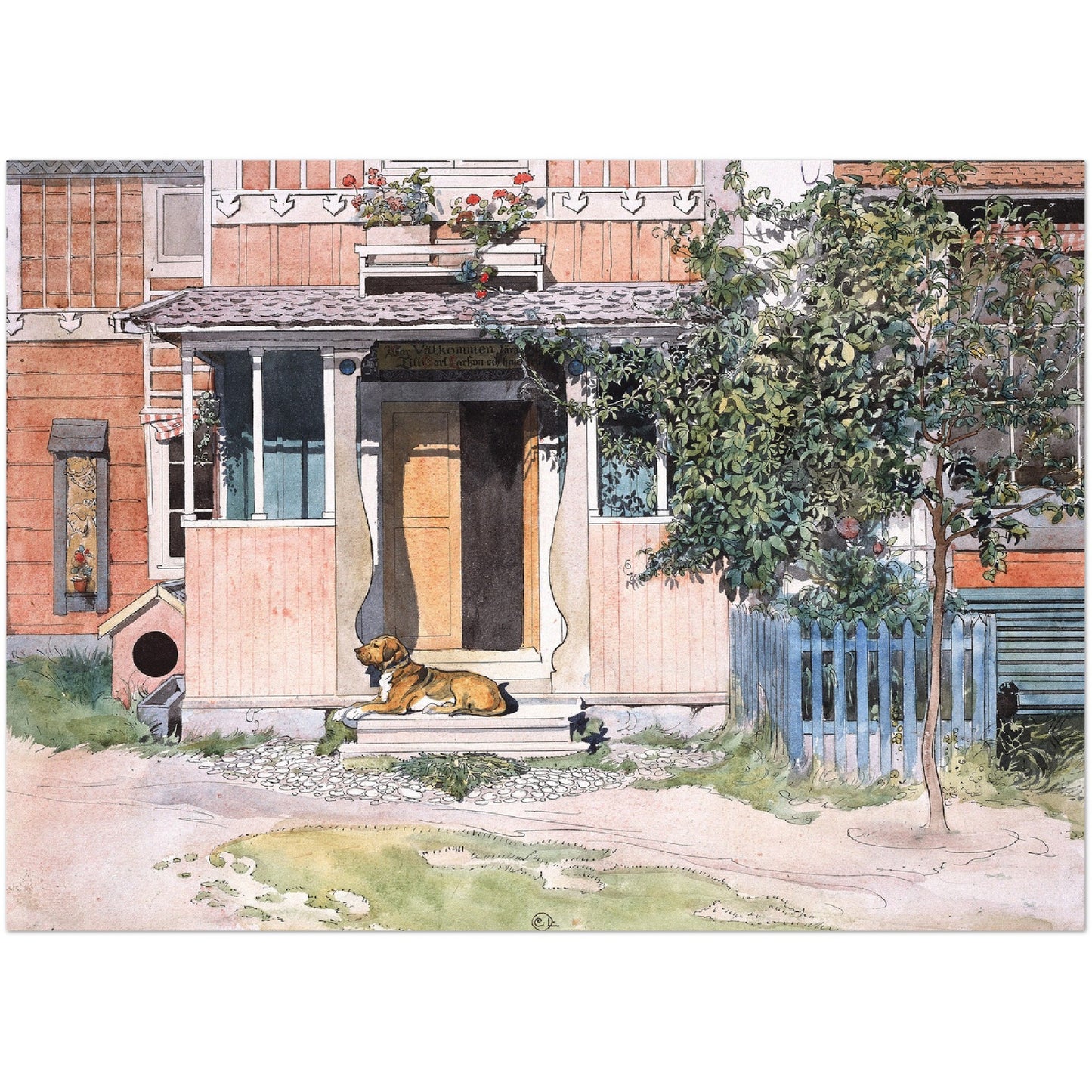 »Verandan« av Carl Larsson
