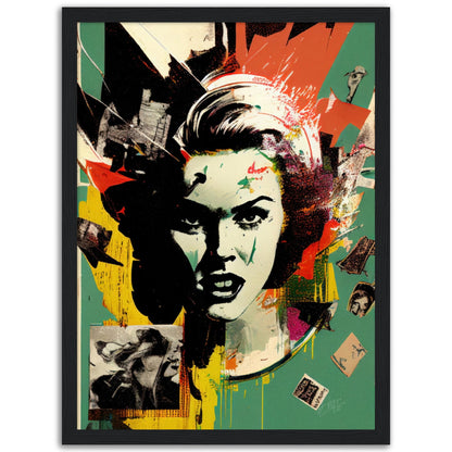 »Stiff Montage« retroposter