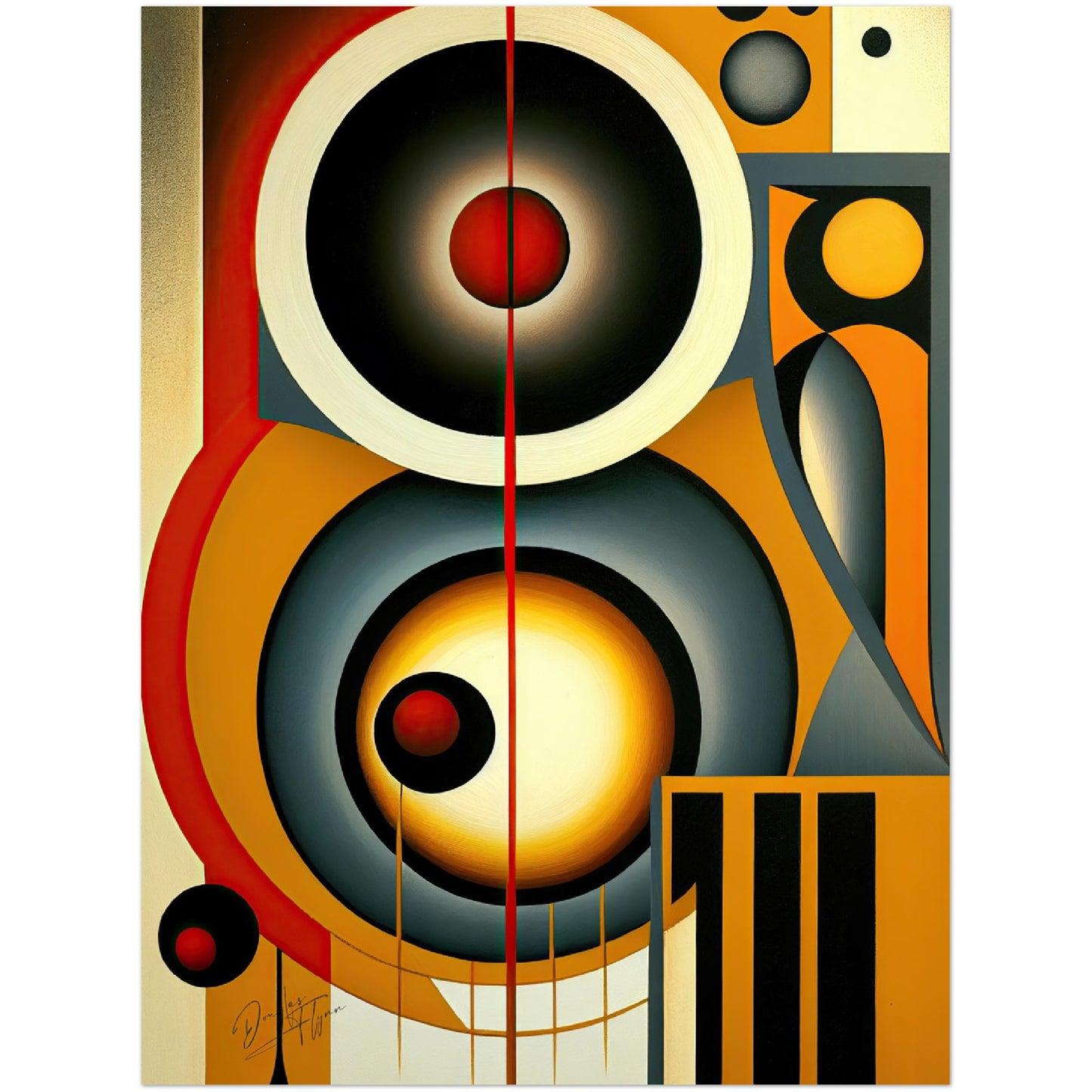 »Energetic Evolutions« retro poster