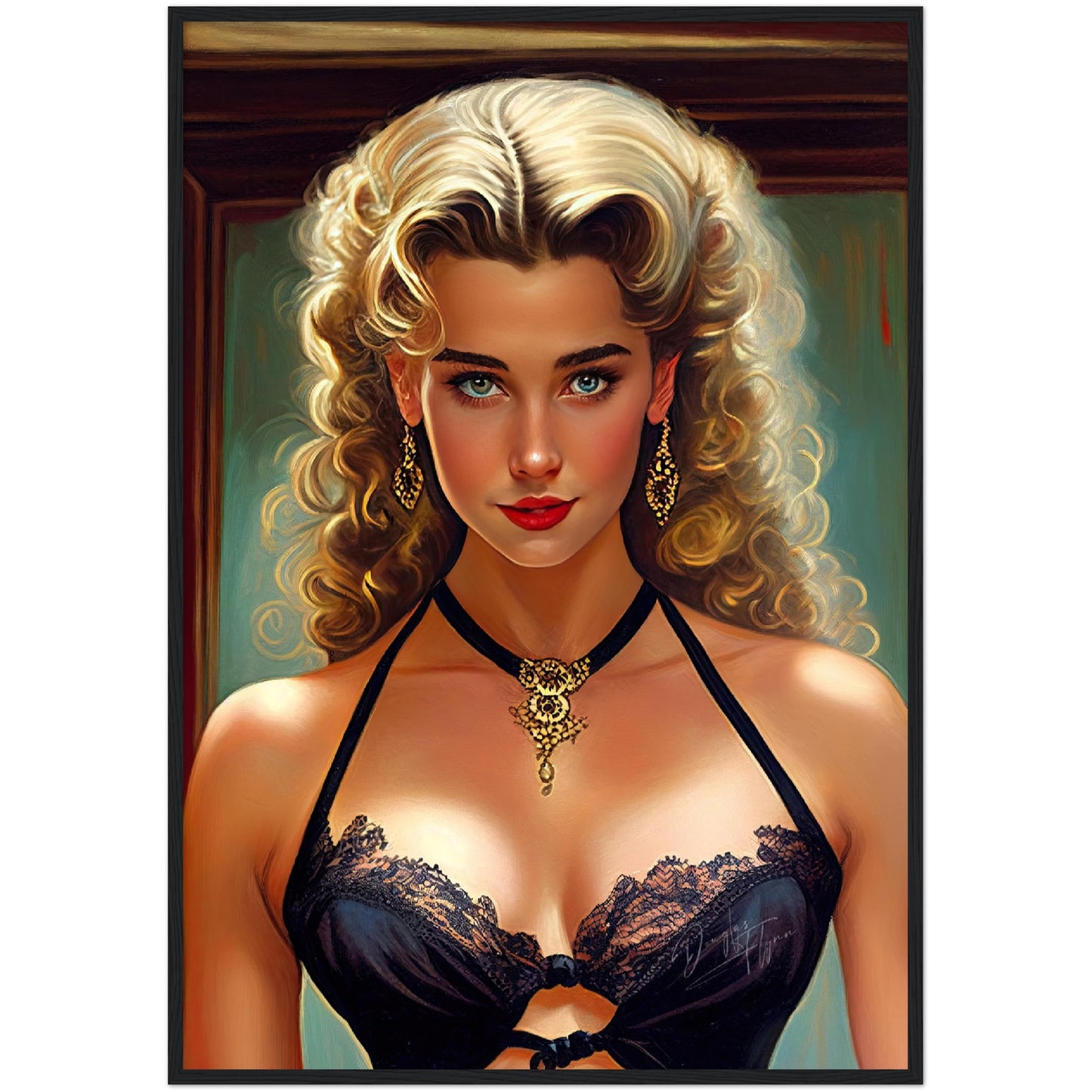 »Steel Sensation« retro poster