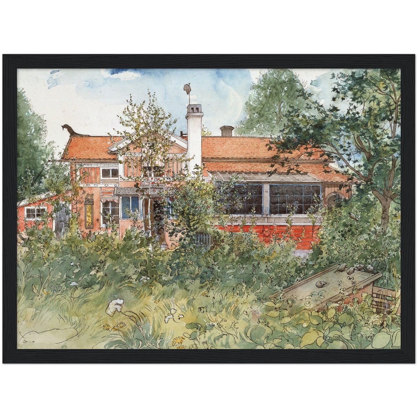 »Stugan« av Carl Larsson