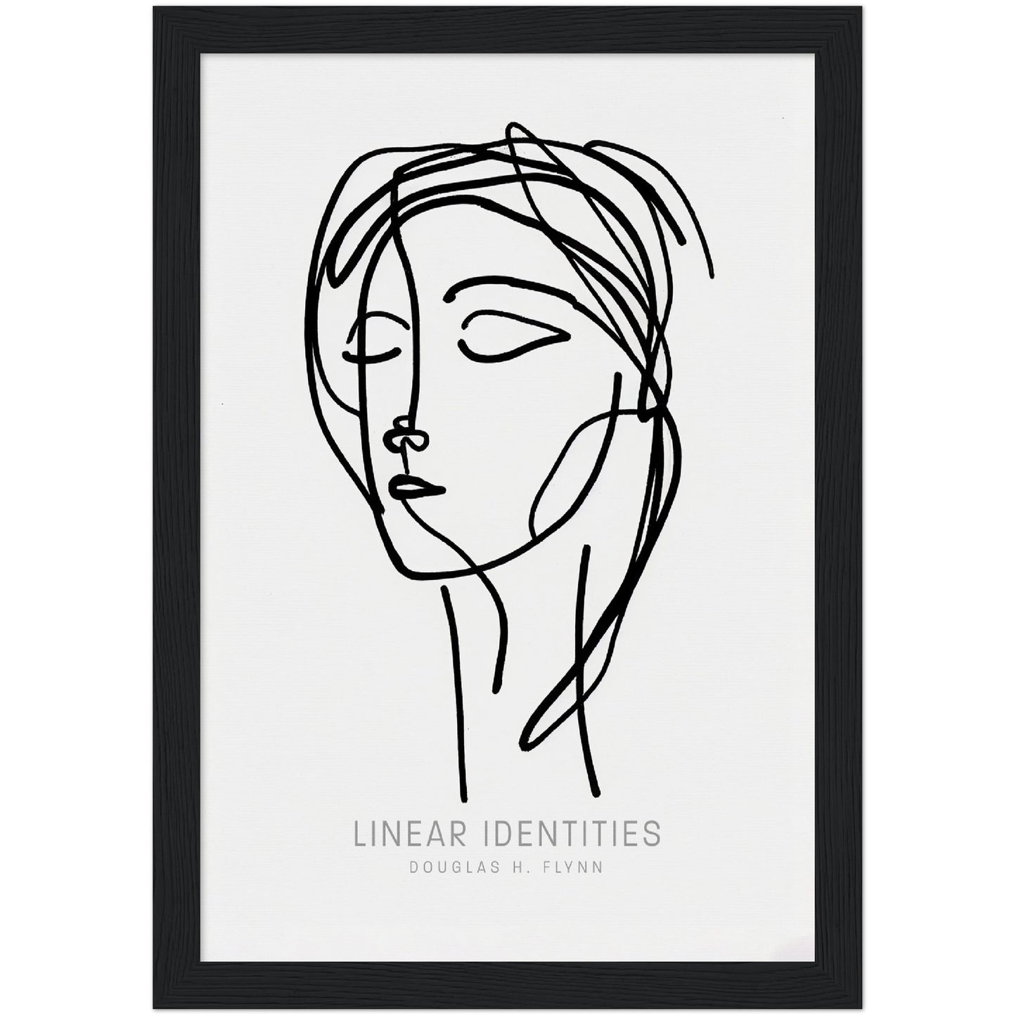 »LinearI dentities« merch poster