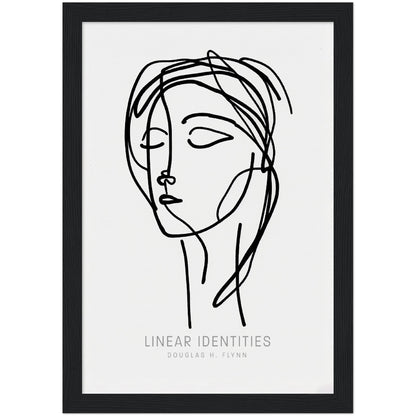 »LinearI dentities« merch poster