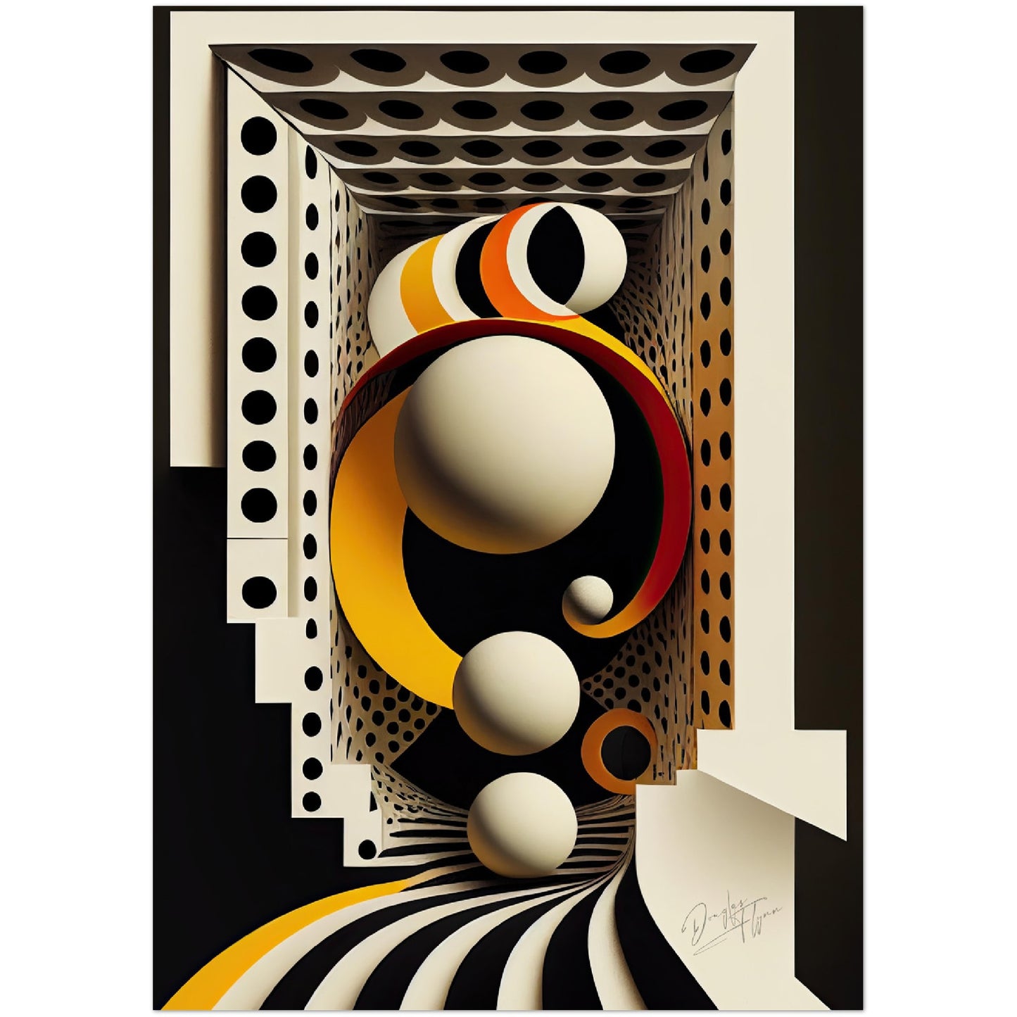 »Energetic Expressions« retro poster