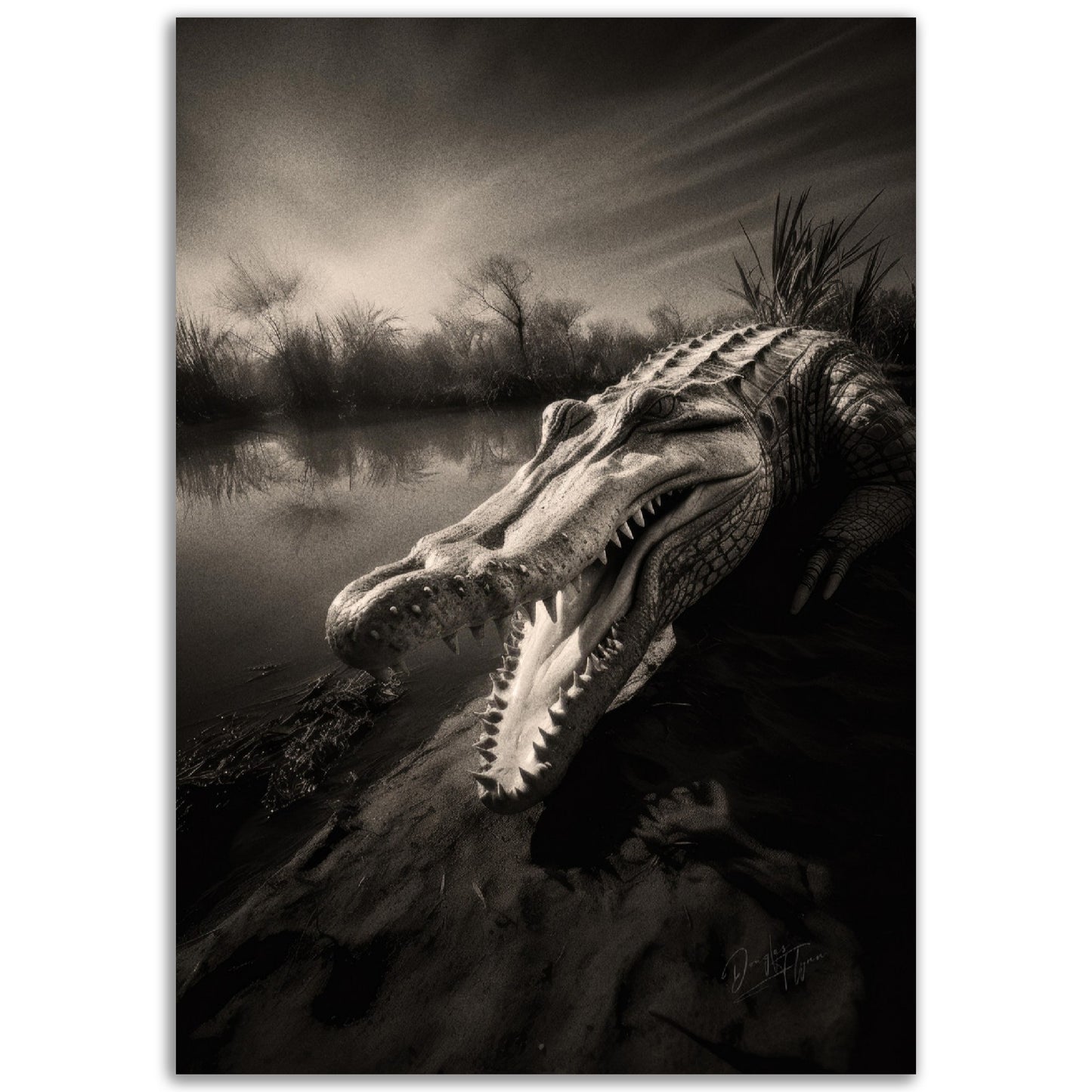 »Crocodile Terrifying Attack« poster