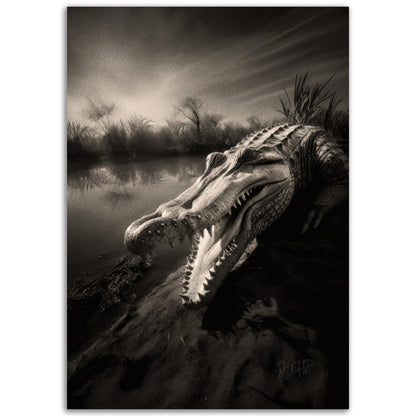 »Crocodile Terrifying Attack« poster