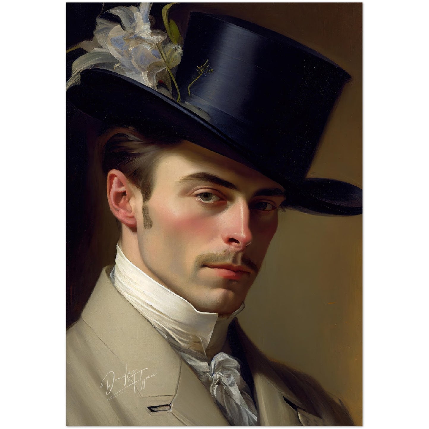 »The Dapper Don«retro poster