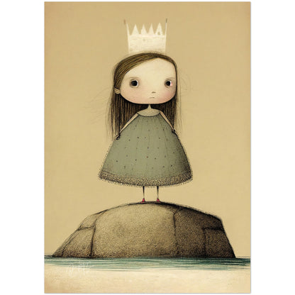 »Royal Sourpuss« retro poster