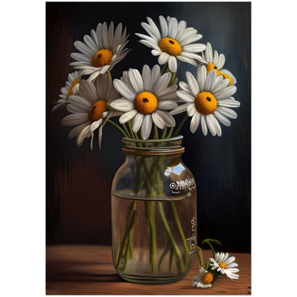 »Romantic Bouquet« retro poster