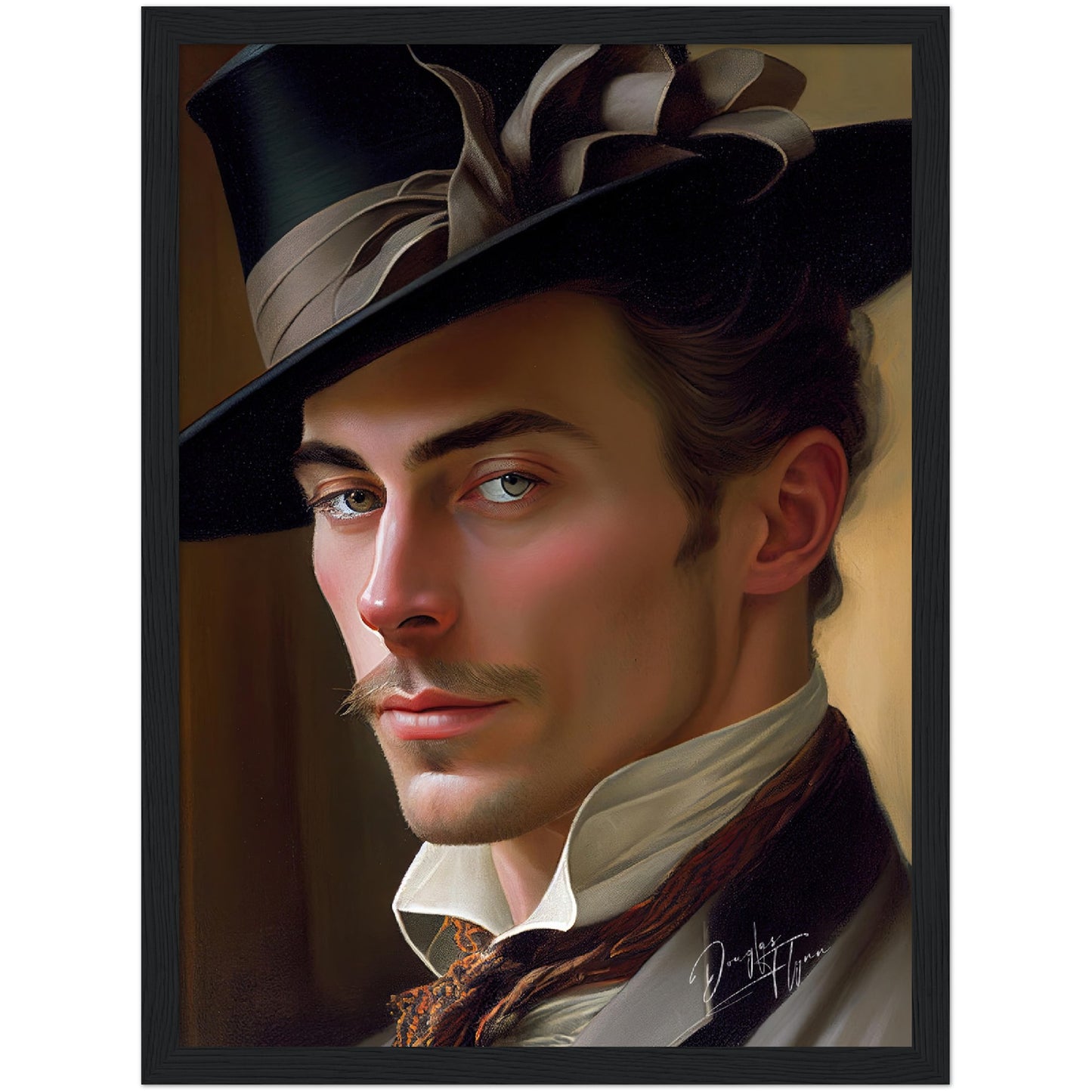»Hattitude Past«retro poster