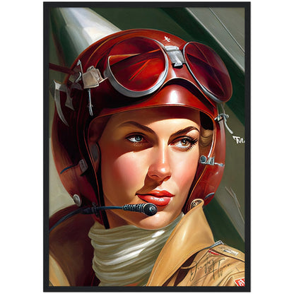 »Scan the skies for me« retro poster