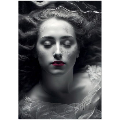 »Mermaid's Allure« retro poster