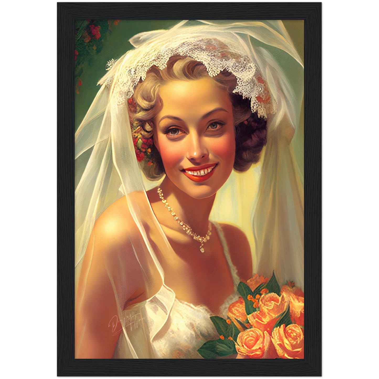 »Retro Love« retro poster