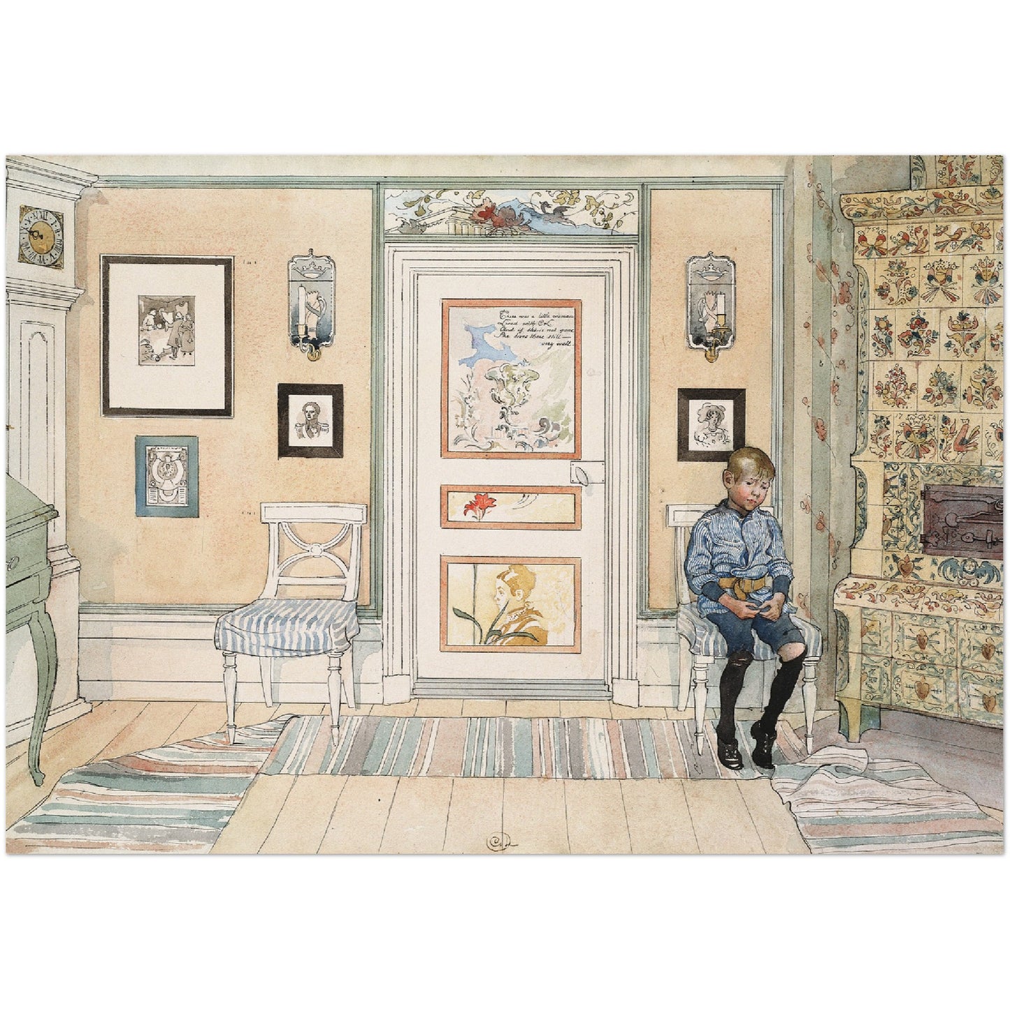 »Skamvrån« av Carl Larsson