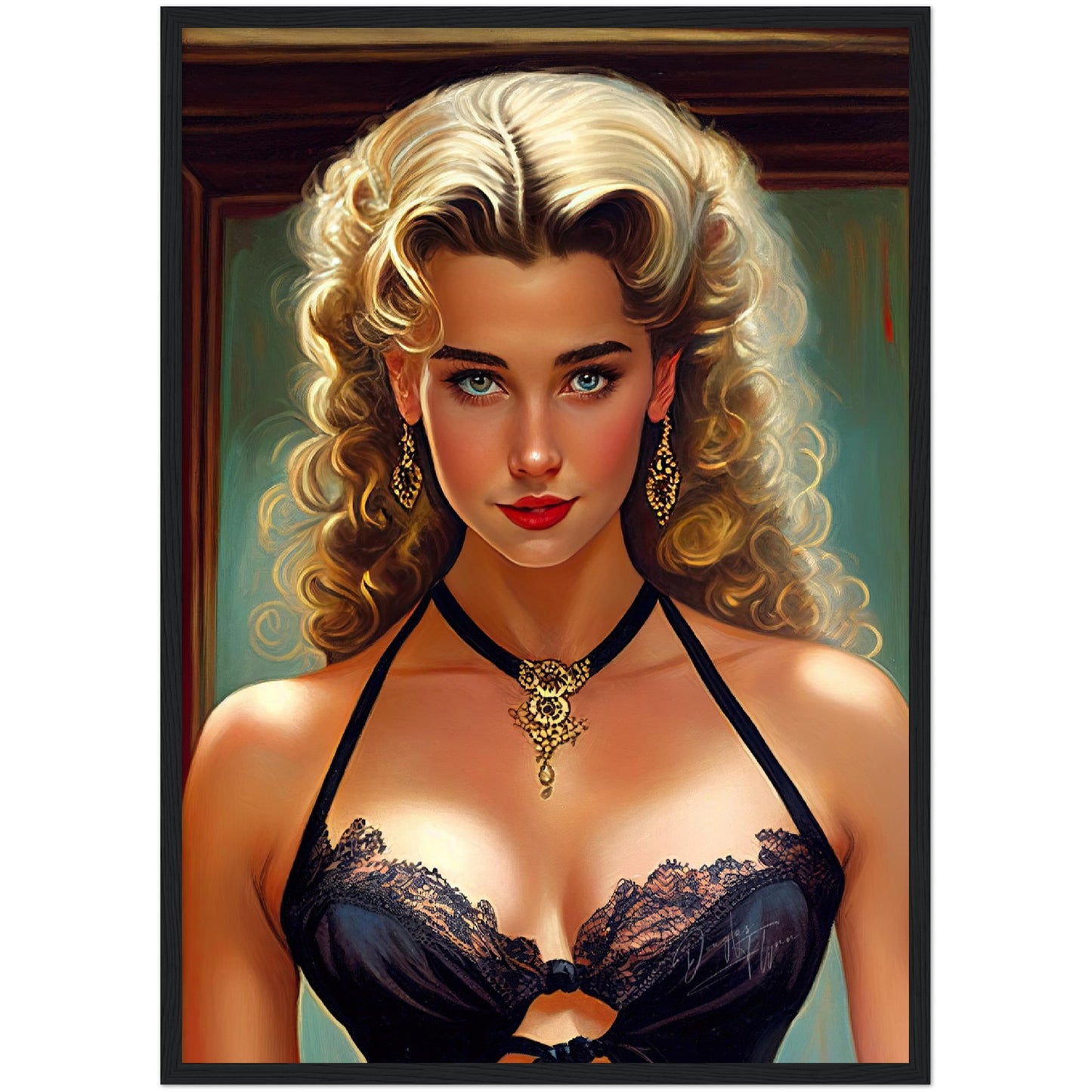 »Steel Sensation« retro poster