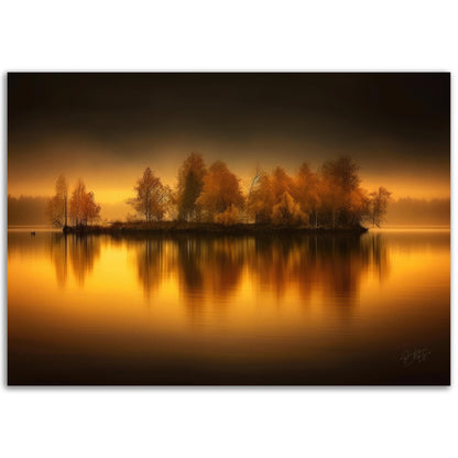 »A Glimpse of Ephemeral Beauty« landskapsposter