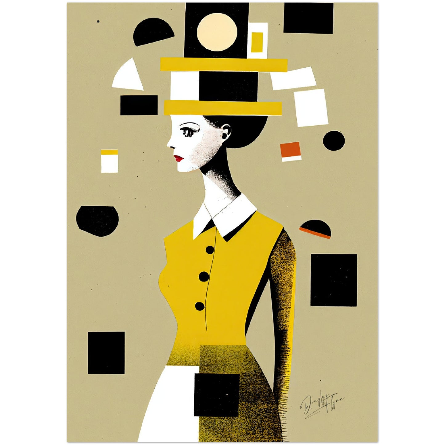 »Celebrating Friendship« retro poster
