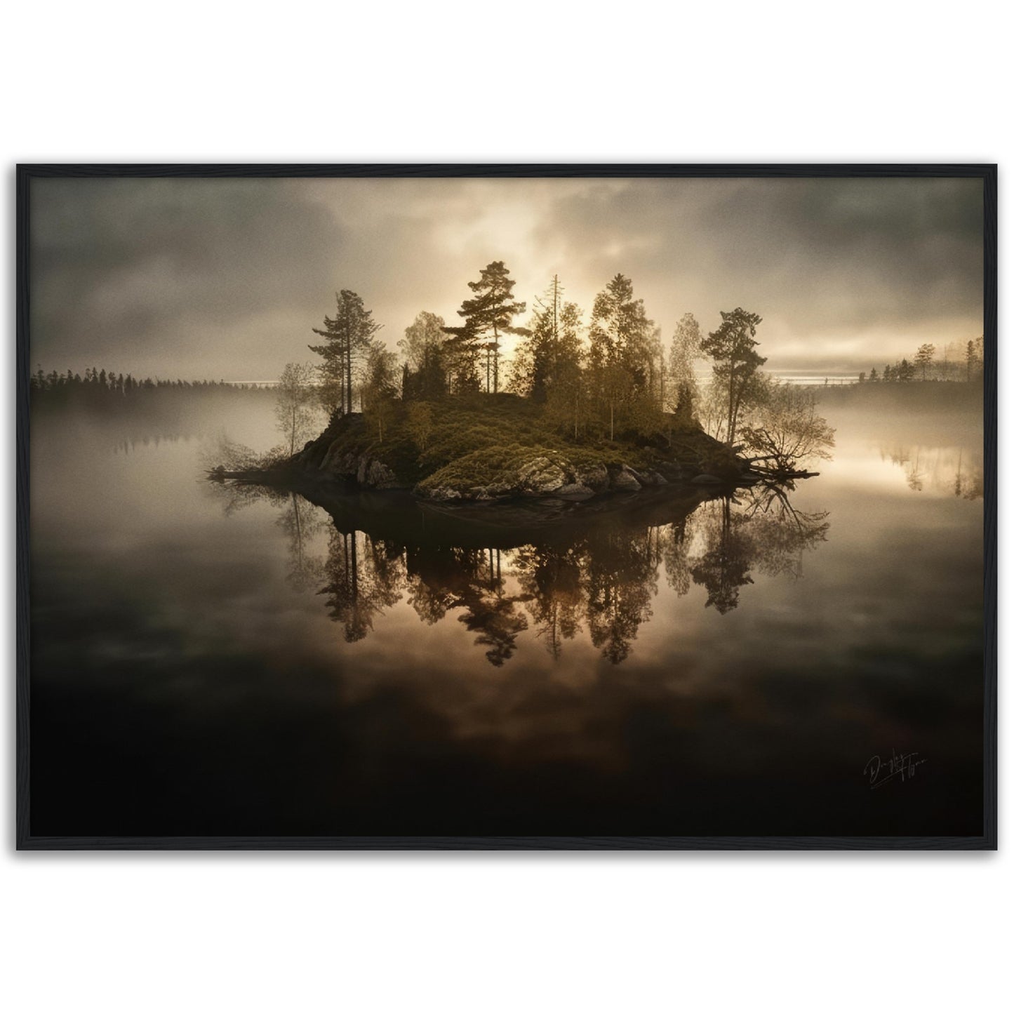 »Rhythms of Tranquility« landskapsposter